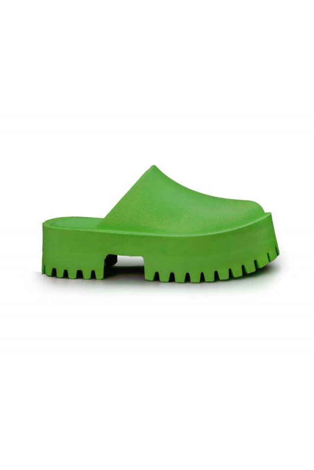 I Love Sandals Women Rubber Clogs - Iggy Green