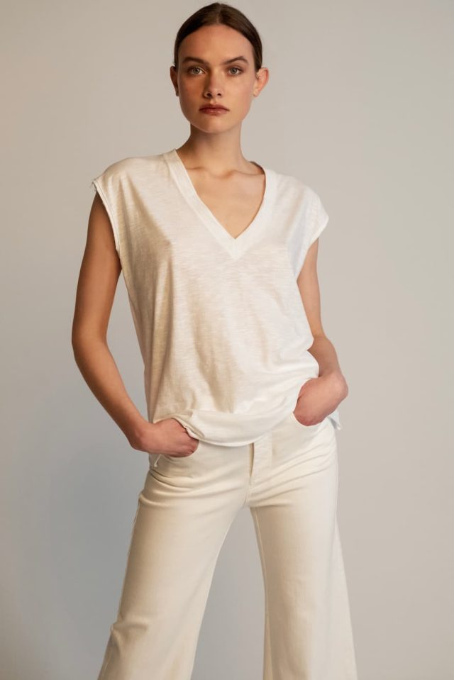 Milla T-Shirt Sleeveless with V Neck