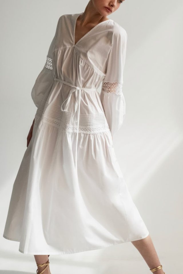 Milla Φόρεμα Μακρύ με Ζώνη