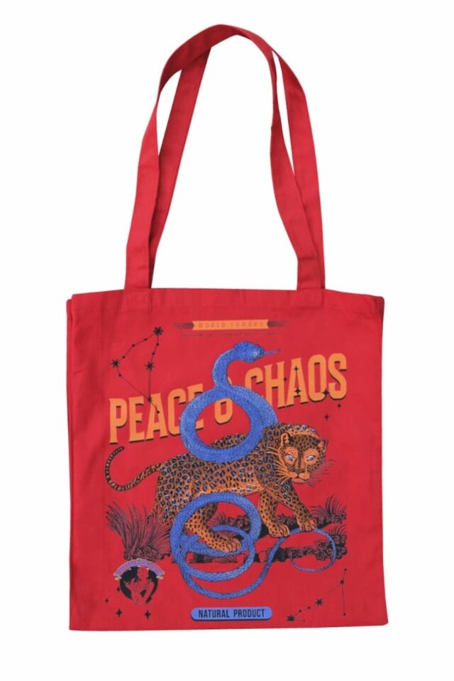 Peace&Chaos Evocative Tote Bag
