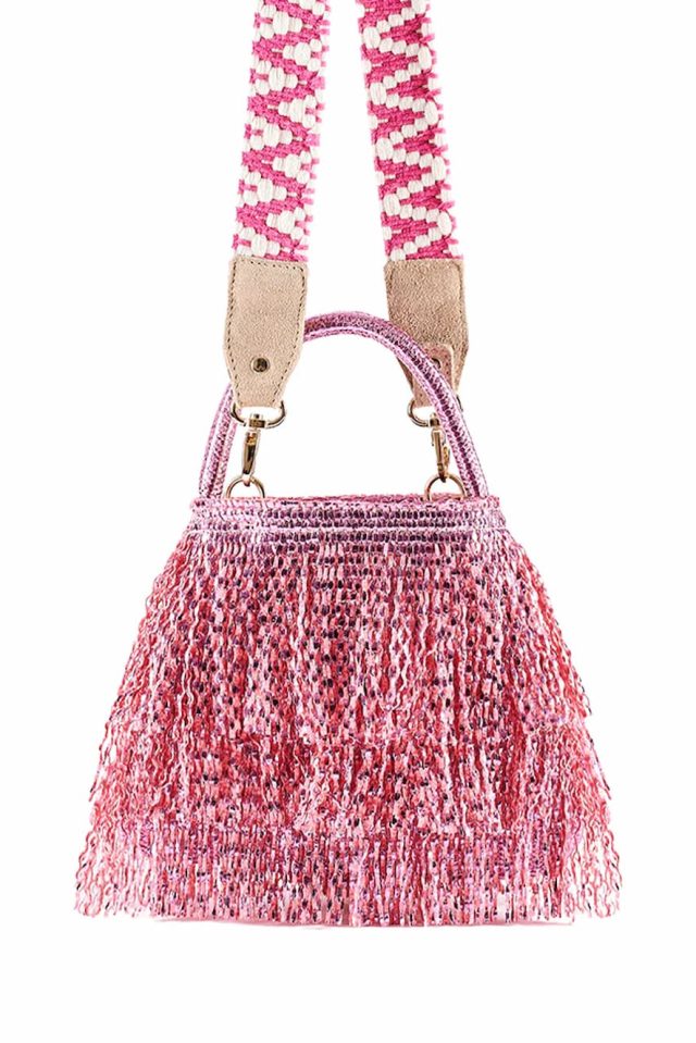 Τσάντα Pucket Glitter Pink
