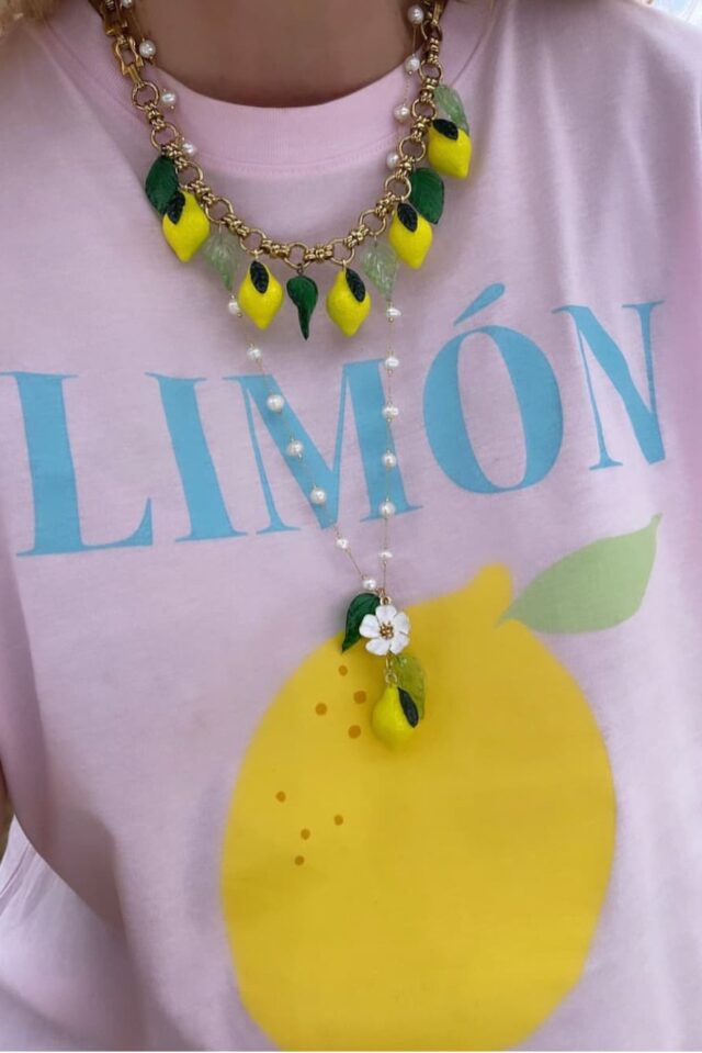 Ifigenia Loukou Necklace Lemons