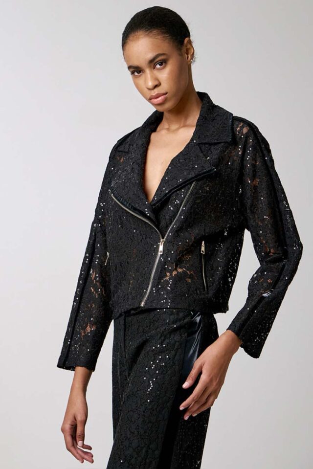 Access Jacket Lace with Sequins